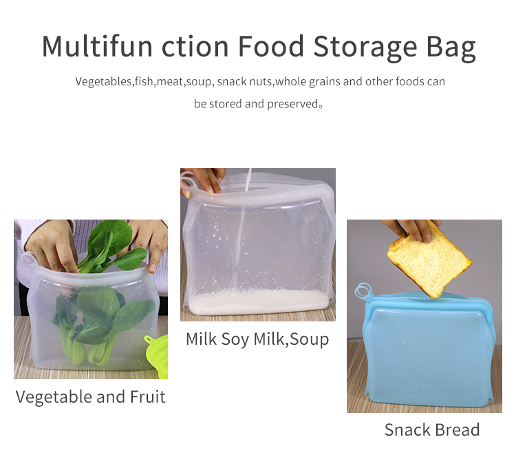 Reusable Silicone Food Bag