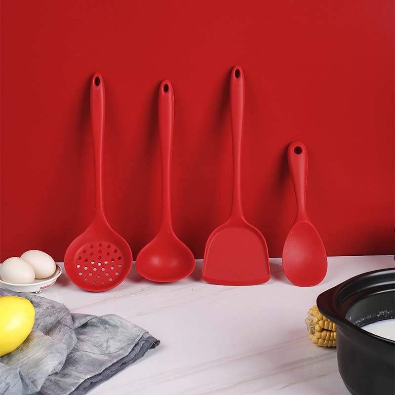 4pcs/set cooking tools Silicone kitchen utensils