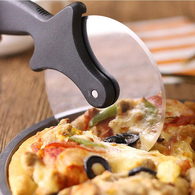 Stainless Steel PP Handle Pizza Cutter Wheel