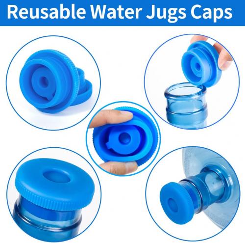 fabricante de tapas de jarras de agua reutilizables de silicona de 5 galones
