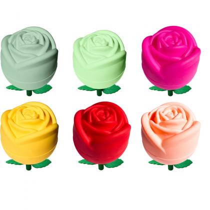 rose Shape Custom Silicone Silicon Ice Cube Tray